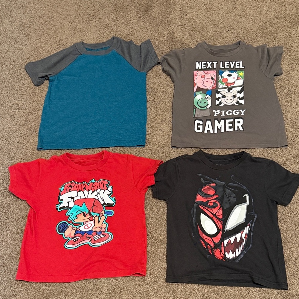 Kids Graphic T-Shirts - Assorted Colors